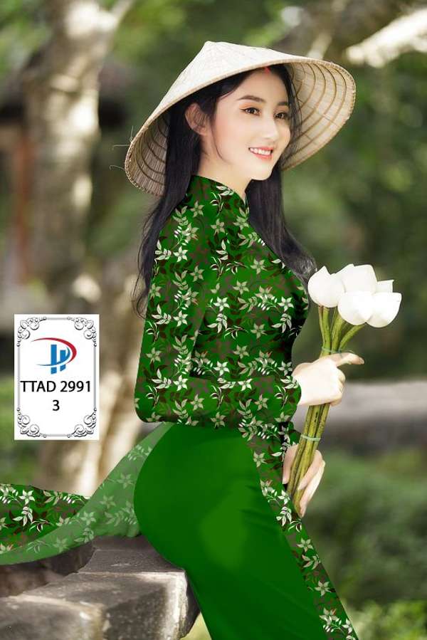 Vải Áo Dài Hoa Đều AD TTAD2991 62